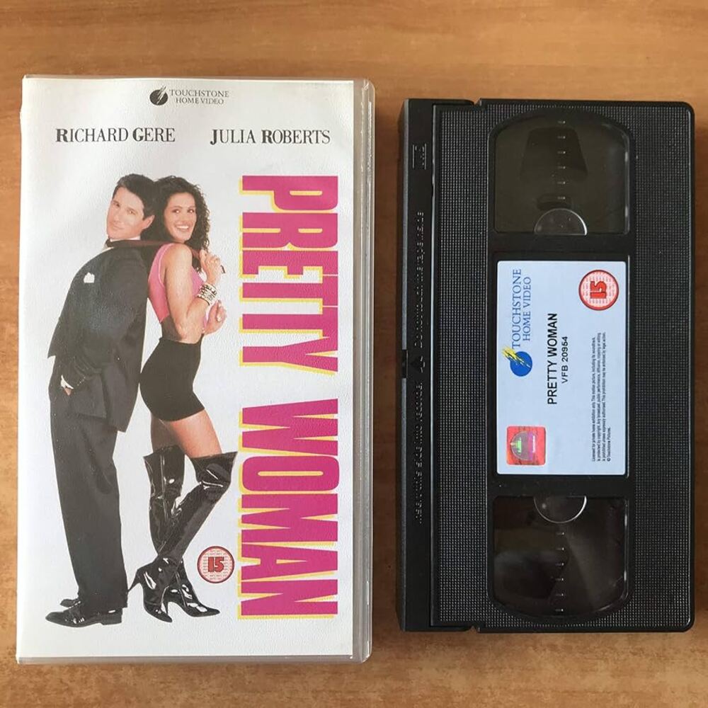 Pretty Woman (VHS, 1990) Julia Roberts, Richard Gere EUC